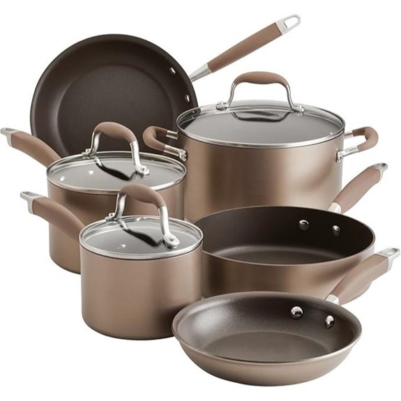 Anolon Advanced Hard Anodized Nonstick Cookware Set