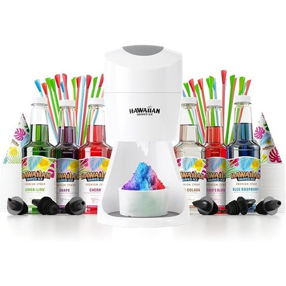 Hawaiian Shaved Ice S900A Snow Cone Machine Kit
