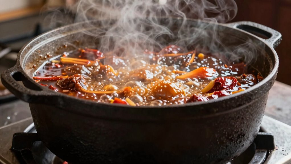 heat retention and even cooking