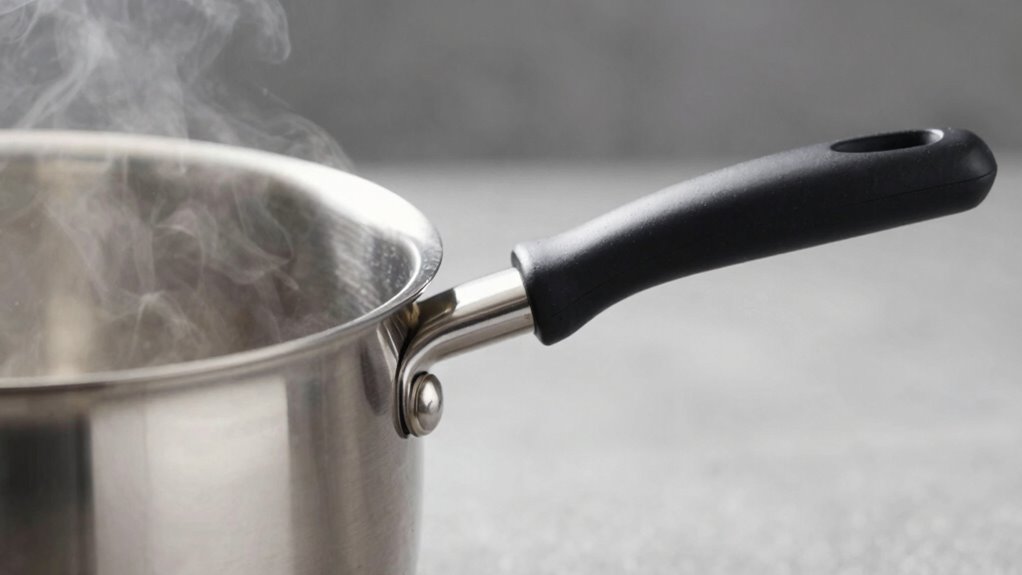 heat transfer through handle materials