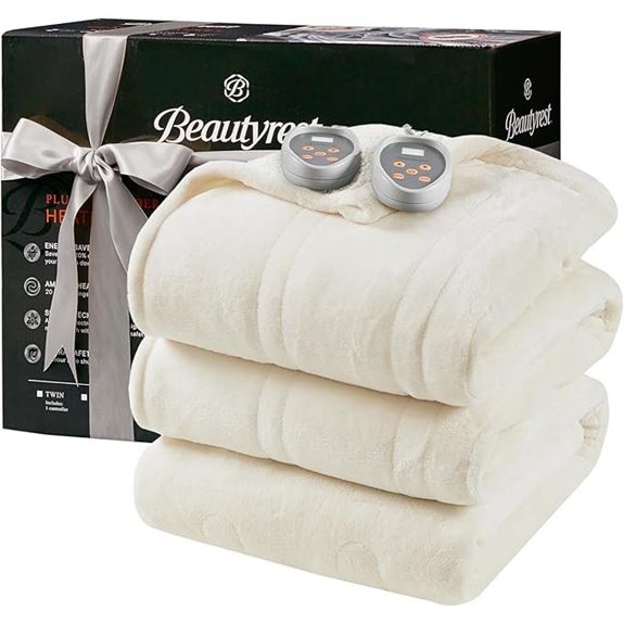 Beautyrest Heated Blanket with 20 Heat Settings
