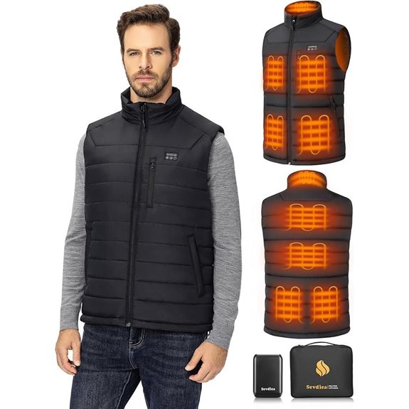 heated vest with battery