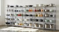 heavy duty kitchen wire shelving