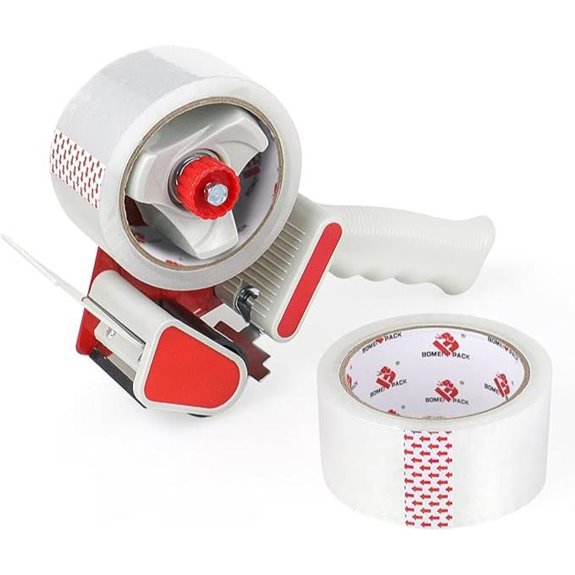 BOMEI PACK Heavy Duty Packaging Tape Dispenser Set