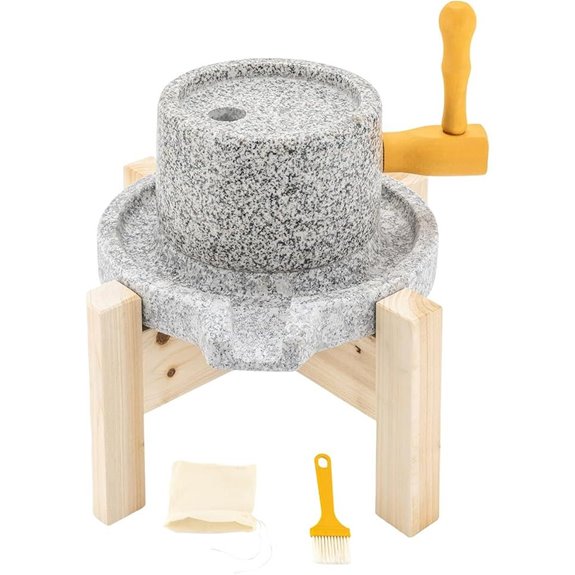 Natural Hemp Stone Mill for Grain and Spices