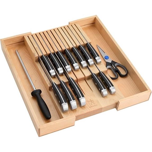 Henckels 15-Piece Knife Set with In-Drawer Tray