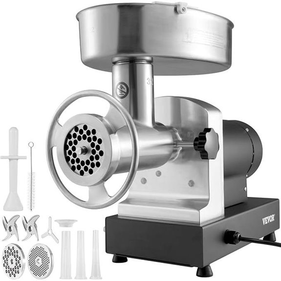 VEVOR Electric Meat Grinder 992 Lb/H Capacity