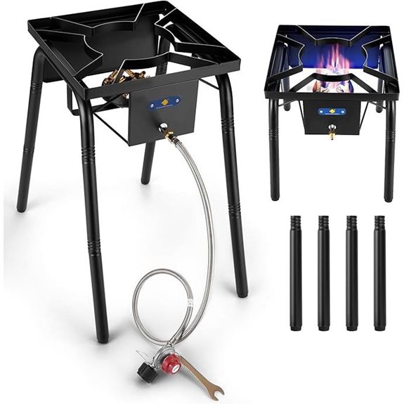 ARC 220,000 BTU Propane Burner for Outdoor Cooking