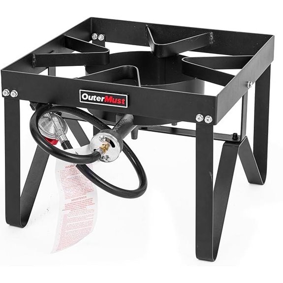 Heavy Duty Propane Burner with Regulator for Cooking