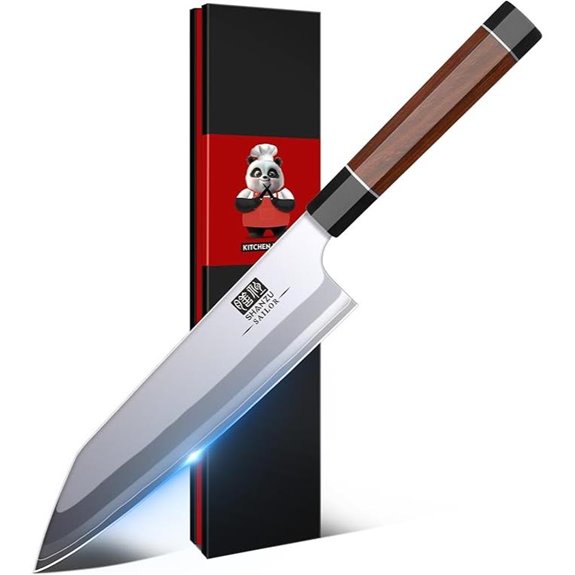 SHAN ZU 8-Inch High Carbon Chef Knife