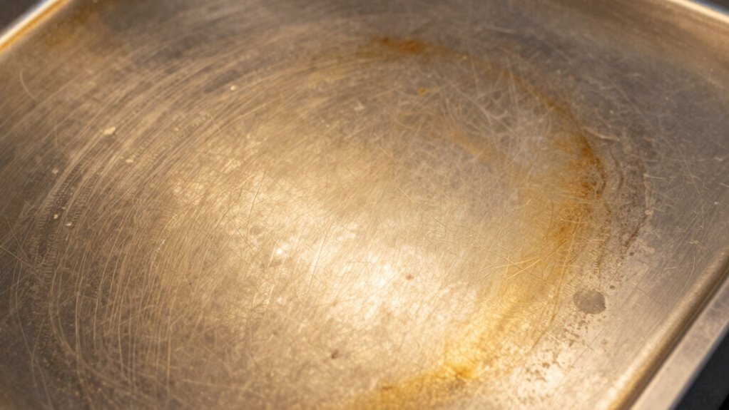 high heat causes sticking