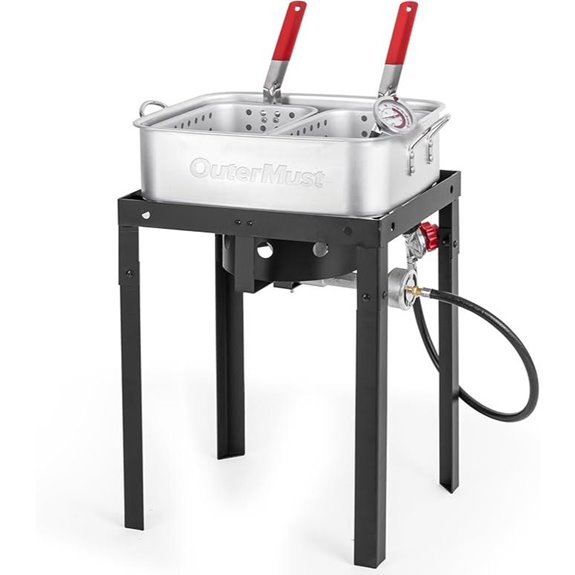 58,000 BTU Outdoor Deep Fryer with Baskets