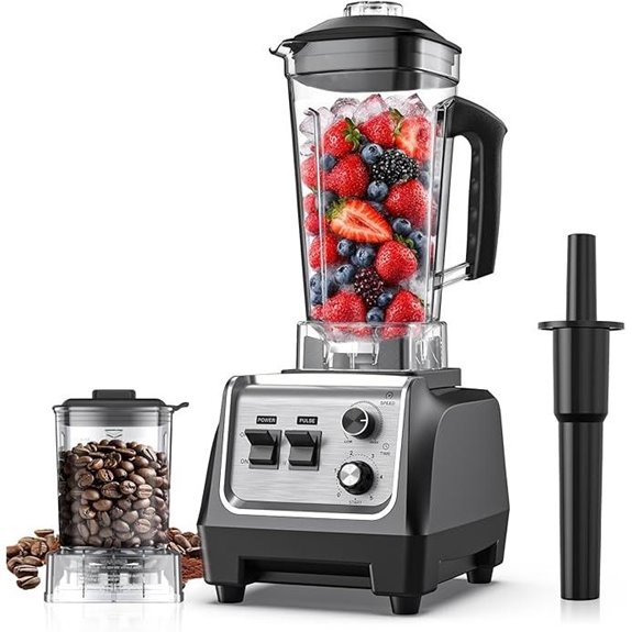 1800W High-Speed Blender with 70oz Pitcher