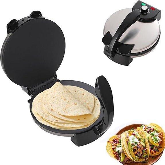 2000W Electric Roti Maker with Adjustable Heat