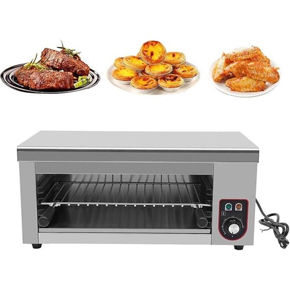 1500W Electric Cheese Melter Grill for Commercial Use