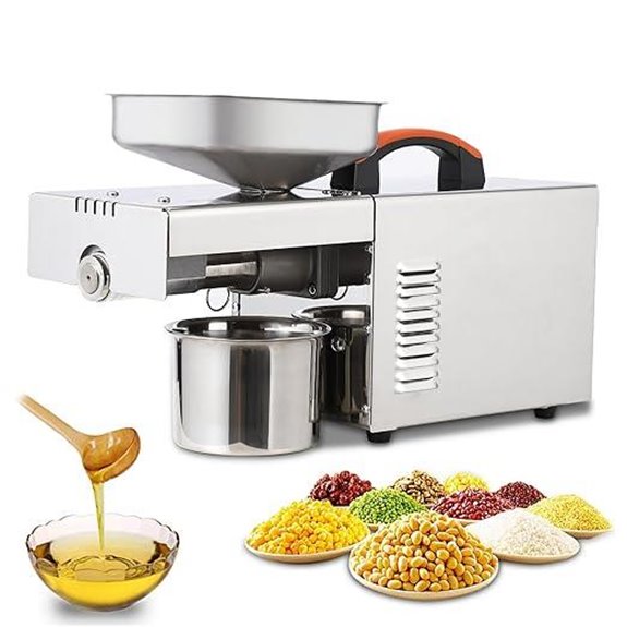 900W Electric Oil Press Machine for Nuts and Seeds