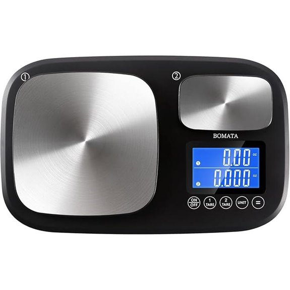 BOMATA Dual Precision Kitchen Scale (0.01g/1g)