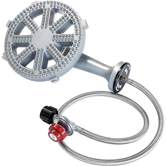 Veralune High-Pressure Propane Burner with Regulator