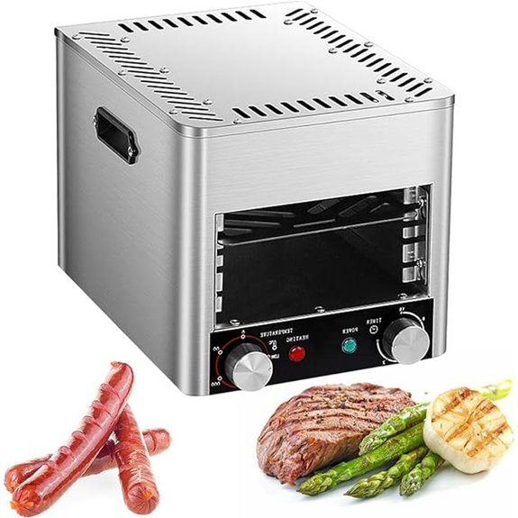 Gourmet Steak Infrared Electric Grill & Sear Station