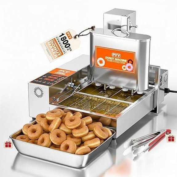 PYY Commercial Mini Donut Machine (1800 Pcs/Hr)