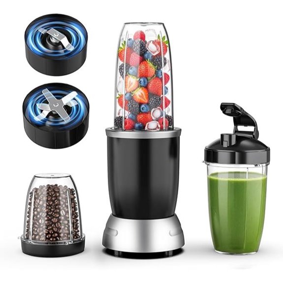 Smoothie Blender 25000RPM with Portable Cups