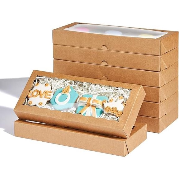 24PCS Premium Cookie Gift Boxes for Holidays