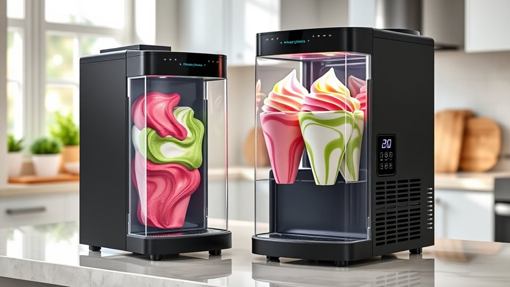 home frozen yogurt machine considerations