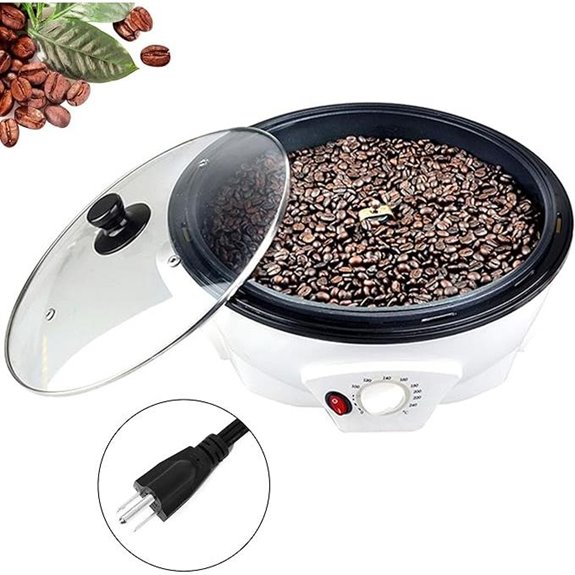 LUEUR Electric Coffee Roaster for Home Use