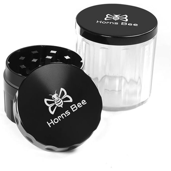 Horns Bee Herb Grinder Set with Storage and Accessories