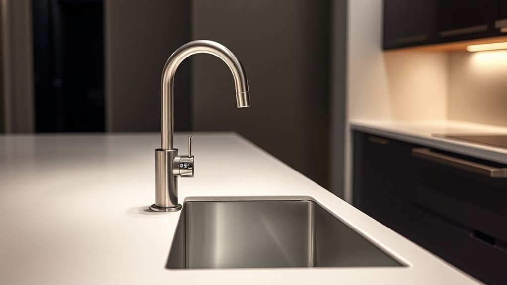 hot water dispenser features