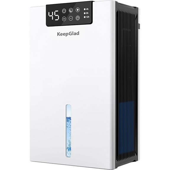 Dehumidifier with Humidity Display and Auto Shut-Off