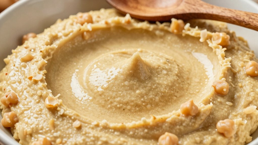 hummus texture variations