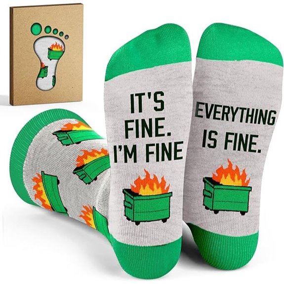 VICRAZY Funny Coworker Socks for Christmas Gifts