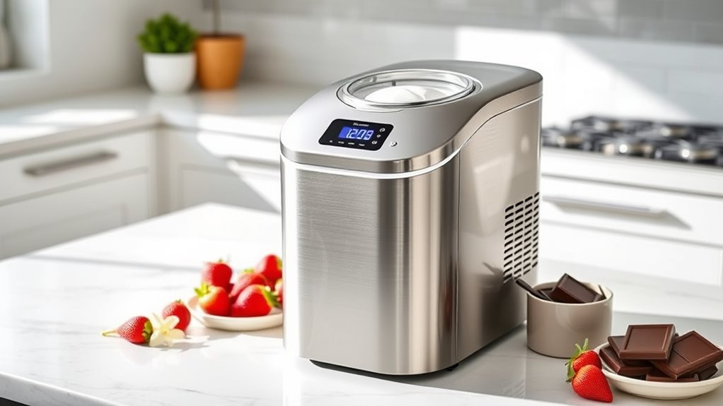 ice cream maker features