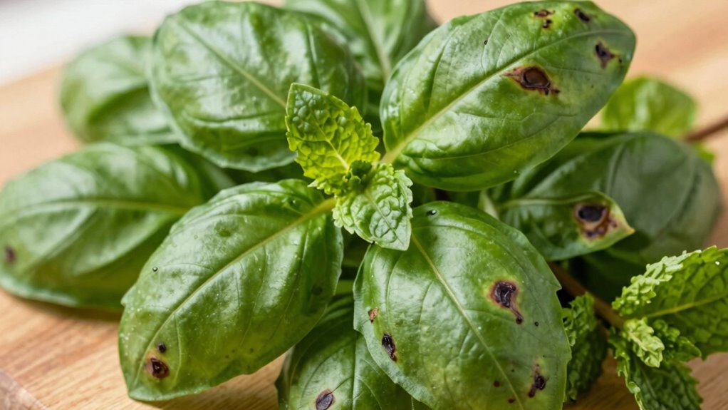 identify and address herb bruising