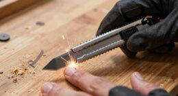 improper sharpening causes injuries