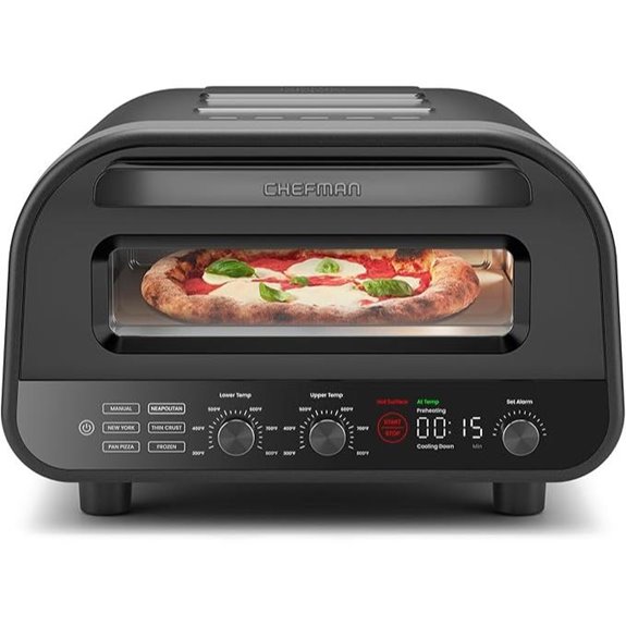 CHEFMAN Indoor Pizza Oven with Touchscreen and Stone