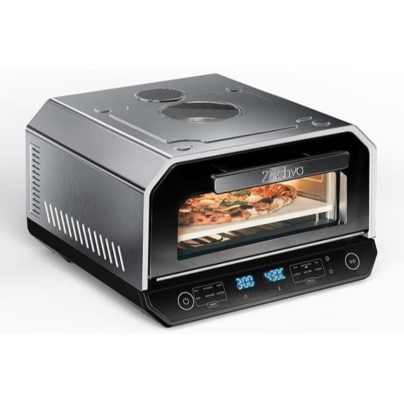 Indoor Pizza Oven with Touchscreen and Accessories