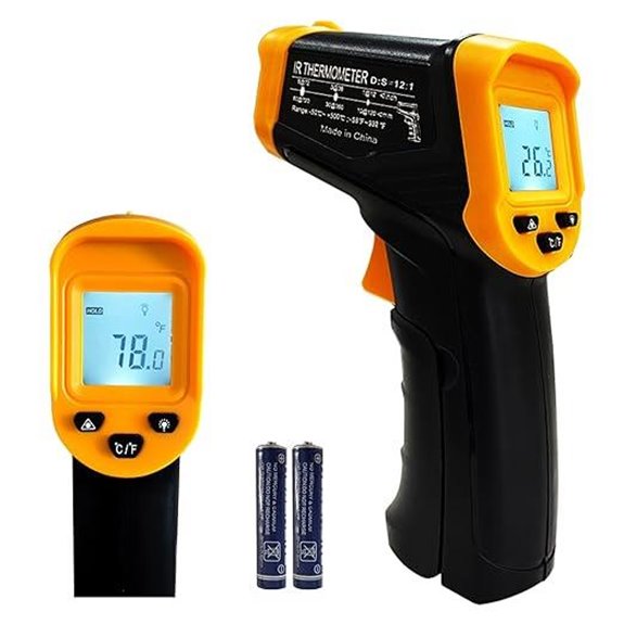 Infrared Laser Thermometer for Cooking and BBQ