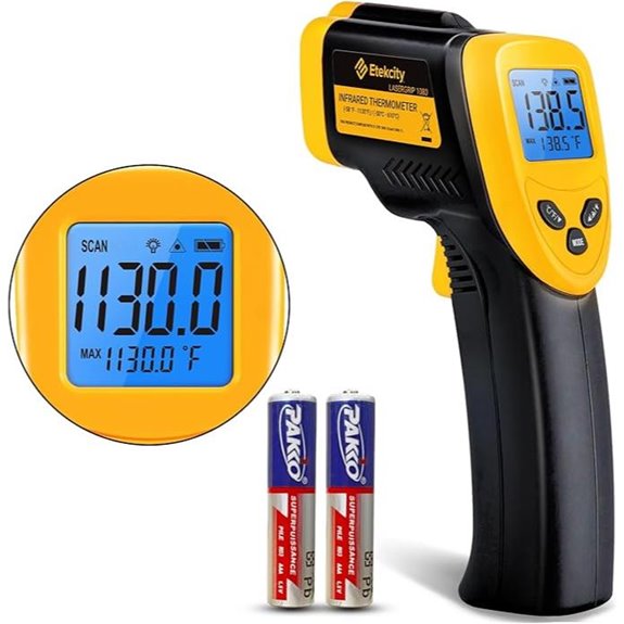 Etekcity Infrared Laser Thermometer for Cooking and More