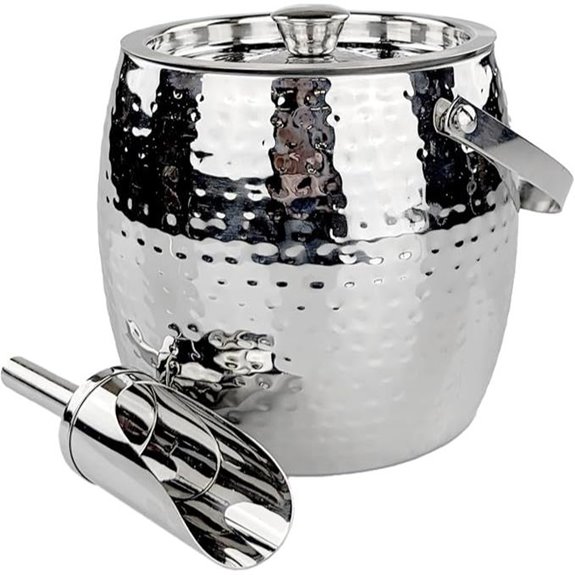 BREKX 3-QT Insulated Ice Bucket with Lid