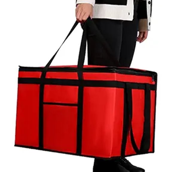 Insulated Food Delivery Bag Cooler for Catering