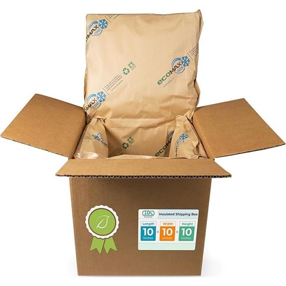 Insulated Shipping Box with Liners for Cold Items