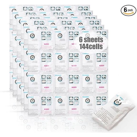 Cold Pack Sheets for Shipping Frozen Food