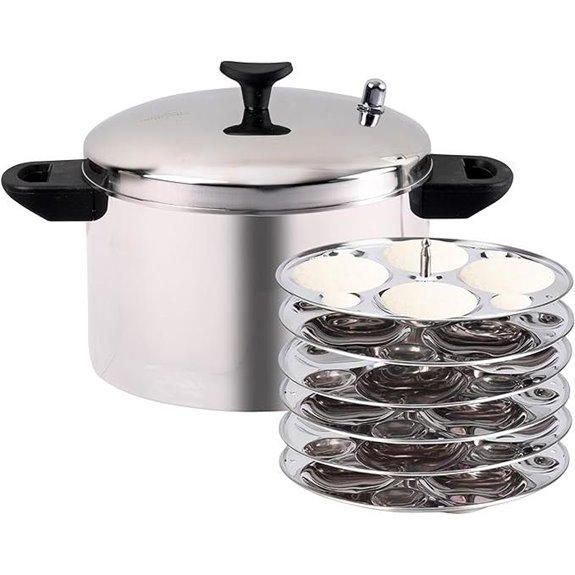 Idli Maker Steamer with Insulated Handles