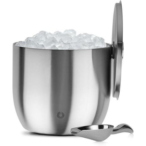 SNOWFOX XL Insulated Stainless Steel Ice Bucket