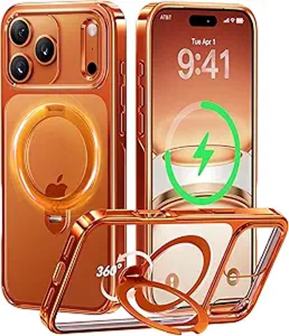 CASEKOO iPhone 17 Pro Max Case with Stand and MagSafe