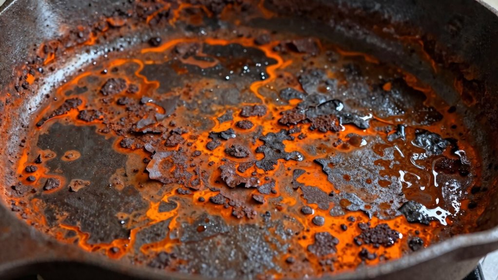 iron reacts with moisture