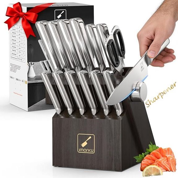 imarku G14 Japanese Kitchen Knife Set 14pcs