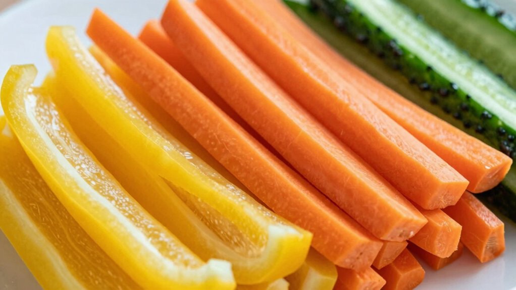 julienne cuts cook evenly